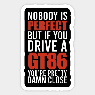 GT86 Owners Sticker